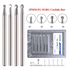Cirugía quirúrgica dental Fresas redondas de carburo de tungsteno FGXL 2 3 4 5
