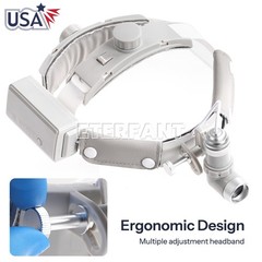 Dental Medical Headlight 10W LED Headlamp/3.5X Binocular Loupes 5W LED Light