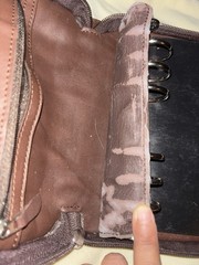 Vintage Franklin Covey Nappa Leather Planner Binder; Brown