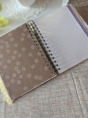 LGB About God Hardcover Junk Journal Wire Bound Scrapbook Vintage Upcycled Book