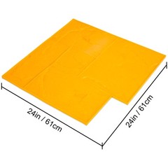 VEVOR Concrete Texturing Skin 24×24″ Concrete Stamps Mats Set Concrete Stamping