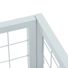 4-in-1 Heavy Duty Platform Truck Cart w/ Cage, Multi-Purpose Push Cart, 13.9in