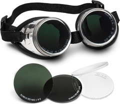 Welding Glasses UV Protection – Shade 5 Safety Goggles
