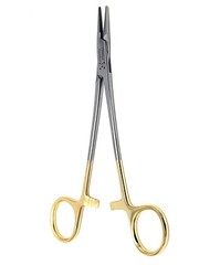 German T/C mayo Hegar Needle Holder Driver 5.5″ With Tungsten Carbide Inserts