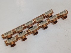 Lot of 11: Nibco 611 Tee 1/2″ 5P098 Wrought Copper Solder Connector Fittings