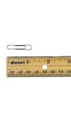 20 Boxes Regular Paper Clips Size 1, 100 Steel Paper Clips Per Box