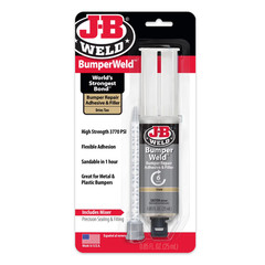 J-B Weld Bumper Weld Syringe Epoxy Adhesive, 25 ml