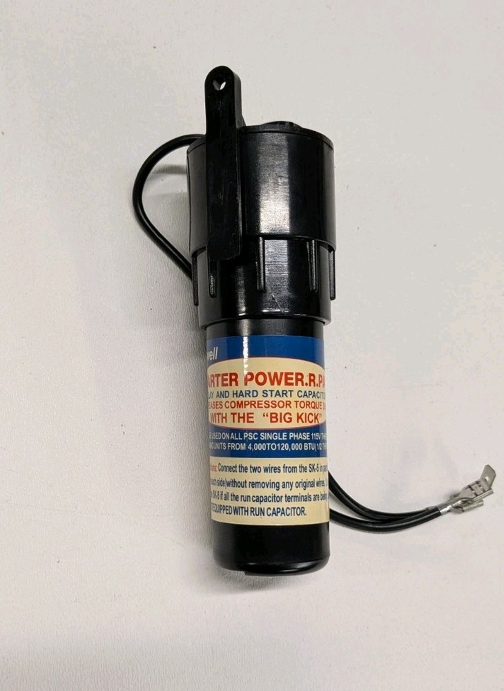 Everwell® Relay and Hard Start capacitor for A/C Compressor SK-5