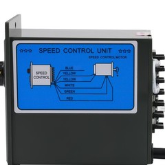 90W Gear Motor w/ Speed Controller Reduction Ratio: 1:20 Electric Single-phase