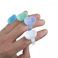 100/ Dental Disposable Endo Finger Prophy Ring Mixing Bowl Cup Dappen Handy Dish
