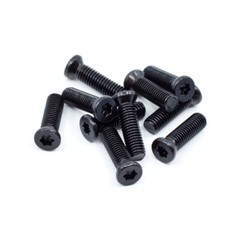 Black Oxide Torx Star Drive Fillister & Weaver Oval Head Gun Screws (10 pcs.)