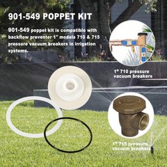 710 1″ Repair Kit,901-549 Bonnet + Poppet Assembly For FEBCO 1″ Model 710/715