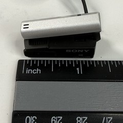 Sony ECM-011 Electret Condenser Microphone Made In Japan Clip Onto Tie Or Lapel