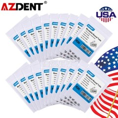 4pcs Dental Orthodontic Metal Buccal Tube Roth 0.022 1st Molar Non-conv AZDENT