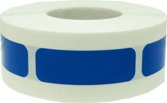 Rectangle Stickers | 0.5 x 1.5″ Inches Wide – 500 Pack | Pick One Color