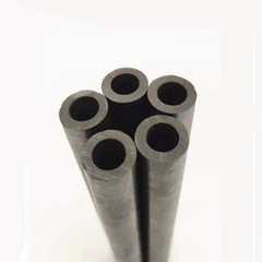 Hollow Carbon Graphite Electrode Round Rod Bushing Sleeve Diameter 5mm-50mm