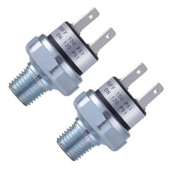 2Pcs Replacement Air Pressure Switch 120-150 PSI For Air Compressor 1/4″-18 NPT