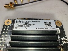 RAK2287 LoRa Concentrator Module 915MHz North America with Pi Hat, Antenna, Jack