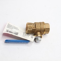 Everbilt 1/2 in. Brass FPT Full Port Threaded Ball Valve