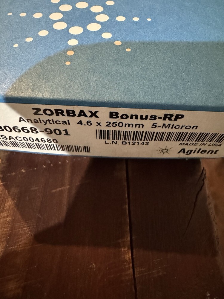 Agilent Bonus-RP, 4.6 x 250mm, 5u, HPLC column New In Open Box