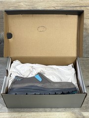 HYTEST Blake Steel Toe Slip-On Shoe Women 7.5 W Gray Leather Safety Footwear