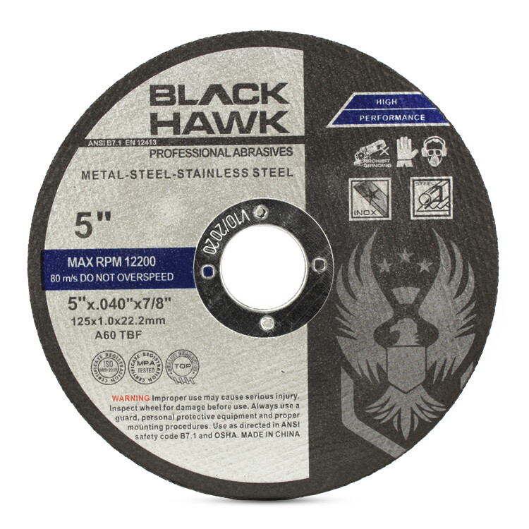 50 Pack 5″x.040″x7/8″ Cut-off Wheel – Metal & Stainless Steel Cutting Discs