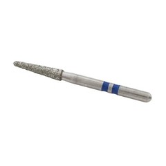 Dental Zirconia Cutting Diamond Bur Round End Cylinder Taper Football FG 379 856