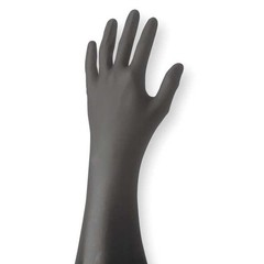 Showa 7700Pfts 7700Pft, Disposable Gloves, 4 Mil Palm, Nitrile, Powder-Free, S