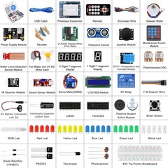 Super Starter Kit Based on Arduino UNO R3 with Tutorial and Controller Board Com