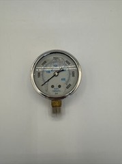 Donaldson P562729 Pressure Gauge BAR: 0 – 400 / PSI: 0 – 6000, F+S!