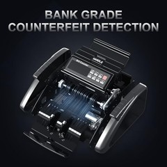 Money Counter Machine Value Counting UV MG MT IR DD HLF Detection 1300 Notes