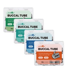 Tubos bucales adheribles para ortodoncia dental MBT/Roth 022 1er/2o molar no-co