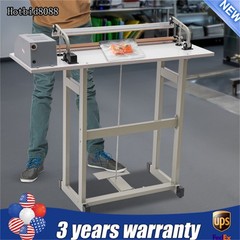 22.83″ Foot Pedal Impulse Sealer heat sealing machine,Plastic Bag sealer AC110V