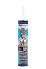 Dicor 10.3oz Black Paintable Sealant for RV Windows Doors Compartment Joints