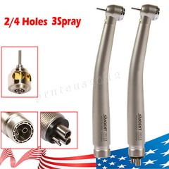 Turbina LED 2/4 orificios con pieza mano de alta velocidad dental NSK Style