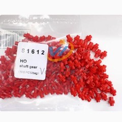 100Pcs/Bag 81612 HO Train Model 1/87 Universal Wheel Shaft Gear (12 teeth)