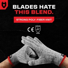 NoCry Premium Cut Resistant Gloves Food Grade — 100 Food Safe — Level 5 Meat …