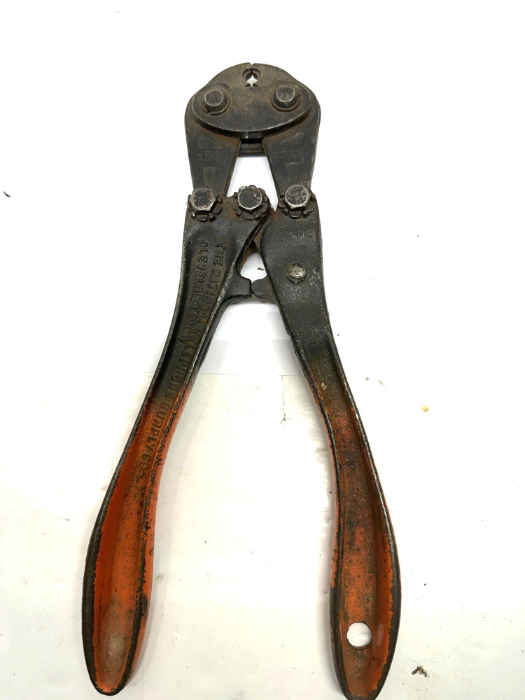 Vtg Nicopress 31 DJ Manual Splicing Crimp Tool National Telephone Supply Co
