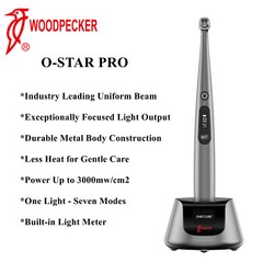 Woodpecker O-Star Pro X-Star Curing Light 1 Sec Cure Wide-Spectrum 3000mW