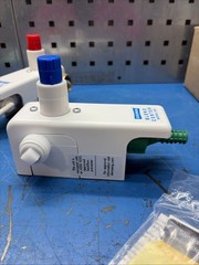 (2)Dema 633 Blend Center Single Station Dispensers – Red & Blue Button -No Hose