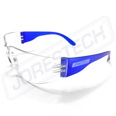 JORESTECH Vision BLUE frame clear Lens Safety Glasses Sunglasses Z87+ 12PACK