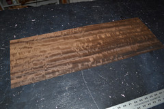 Fumed Eucalyptus Raw Wood Veneer Sheet 11 x 31 inches 35136-12