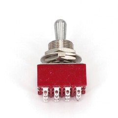 Salecom T845-Z 12-Pin ON-ON-ON DP3T 3 Way Position Mini Toggle Switch