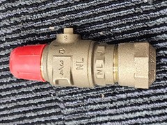 Ford 3/4 CTS NL Stop Brass Ball Valve, 5-3/8 in. Overall Length