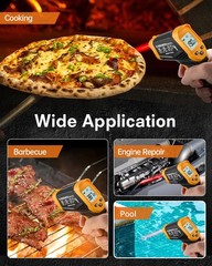 Infrared Thermometer LCD Digital Non-contact Laser IR Temperature Gun Temp Meter