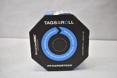 Accuform 100 Danger Barricade Tags Tear & Water Resistant PF Cardstock TAR128