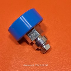 SEES HLW-004A Straight Hex Shaft Residential Elevator Guide Roller 80 mm x 35 mm