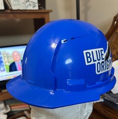 BLUE ORIGIN Milwaukee 50-73-1224 BOLT Type 1 Class C Front Brim Vented Hard Hat