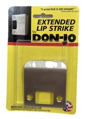 Don-Jo EL-102-619 EL102619 Satin Nickel Extended Lip Strike Brass – Brand New