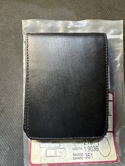Strong Leather Co. Hidden Badge Credit Card Wallet Shape # 351